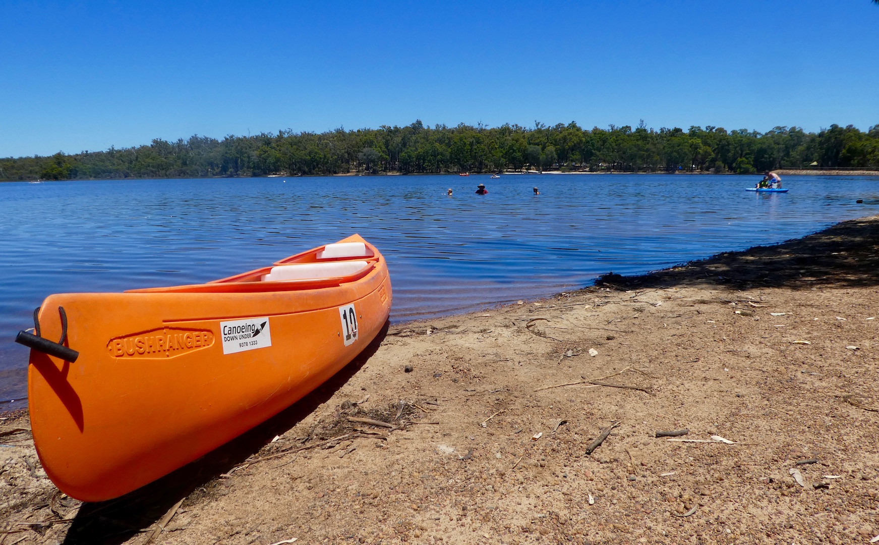 Lake Leschenaultia… yes, it’s quite a mouthful Travels with Verne and Roy